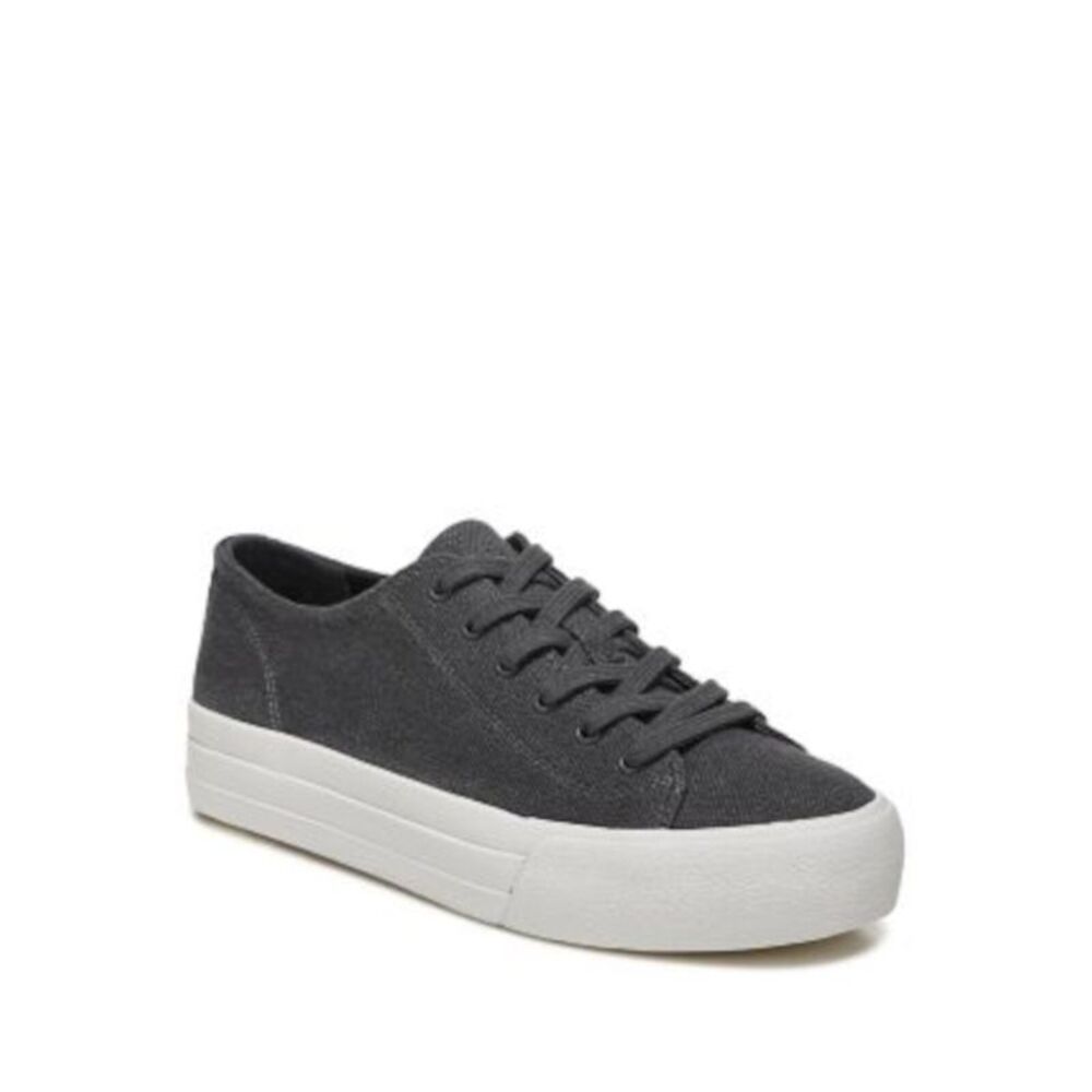 VINCE. Womens Navy Padded Heaton Round Toe Platform Lace-Up Sneakers Shoes 7.5 M